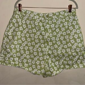 ASOS Green Floral Women's Shorts